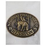 1979 Hesston NFR Buckle