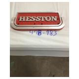 Hesston boot scrapper