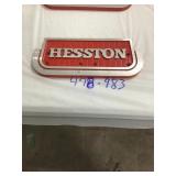 Hesston boot scrapper