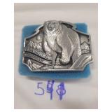 Alaska polar bear buckle