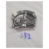 American baseball commemorative buckle 1982