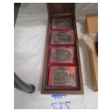 Set a 4 railroad buckles