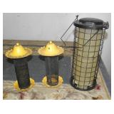 3 Bird Feeders