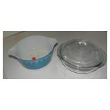 2- Pyrex Casserole Dishes