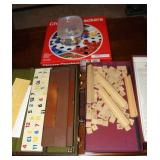 Chinese Checkers, Scrabble, Rummy Jack