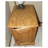 Bedside Table Solid Oak