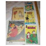 Old Comic Books, Cinderella, Mother Goose
