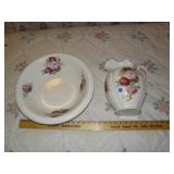 Bowl & Pitcher, Antique