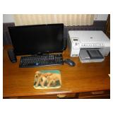 Acer 20" Flat Screen, Keyboard, Speaker, Computer