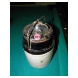 No 4 Crock Jar w/ Lid