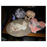 Rabbit Decor, Wall Hangings/ Plates/ Rabbits