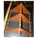 Small Wood Corner Shelf
