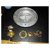 Wick Holders, Older Relish Tray