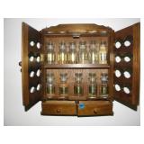 Wood Spice Rack