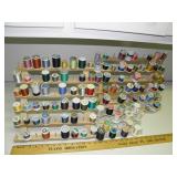 Wood Thread Holders w/ Thread