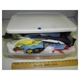 20 Totes w/ Material & Quilt Books