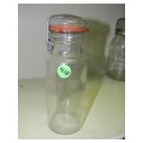 7 1/2" by 2 1/2" dia Jar
