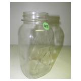 7"h Knox Mason Square Jar #31