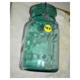 7"h Blue Ball Ideal Jar