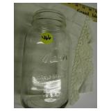 7"h 2-Kerr Self Sealing Mason Jars