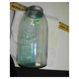 9"h Ball Mason Jar, Green