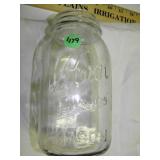 7"h Kerr Mason Self Sealing Jar