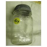 5"h Texas Mason Atlas Jar