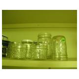 Ten Misc Jelly Jars