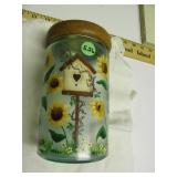 7"h Atlas Special Mason Decorative Jar