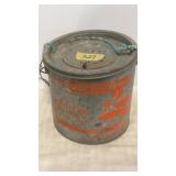 METAL MINNOW BUCKET