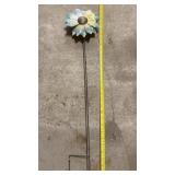 Metal Garden Flower  24" tall