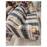 Plaid Love Seat - like new