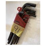 Craftsman Standard Allen Wrench Set