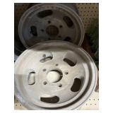 4 ALUMINUM WHEELS