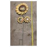 Garden Art Metal Sunflower 30' tall