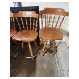 Four 24' Bar Stools