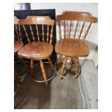 Four 24" Bar Stools