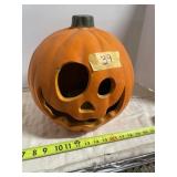 PLASTIC JACK O LANTERN  10" X 12"