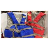 PAIR OF LIFE JACKETS  30-52