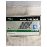 15 guage angel finish nails 1 1/2'