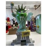 M & M Statue of LIberty dispenser