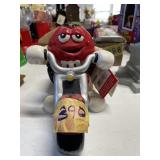 M & M Motorcycle candy dish