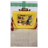 Plastic Lunch Box - Mickey Mouse on the bus