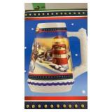 Budweiser 2002 Holiday Stein