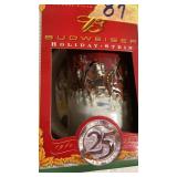 Budweiser 25th Anniv Holiday Stein