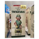 Hoffman Decanter 'Mr Policeman' w/music box