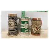 3 Steins