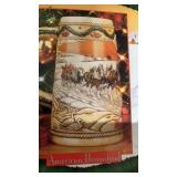 Budweiser 1996 Holiday Stein