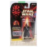 Star Wars Darth Maul w/double bladed light saber