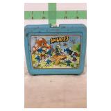 Plastic Lunch Box - Smurfs